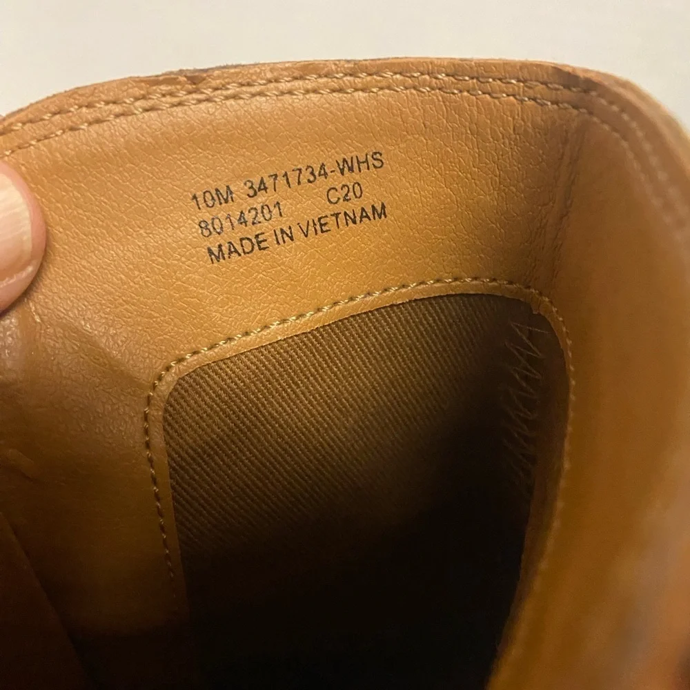 Frye Judith Double Zip Leather Ankle Boot Size 10